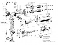 Bosch 0 601 310 011  Angle Grinder 110 V / Eu Spare Parts